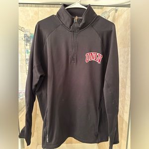 UNLV zip fleece pullover
